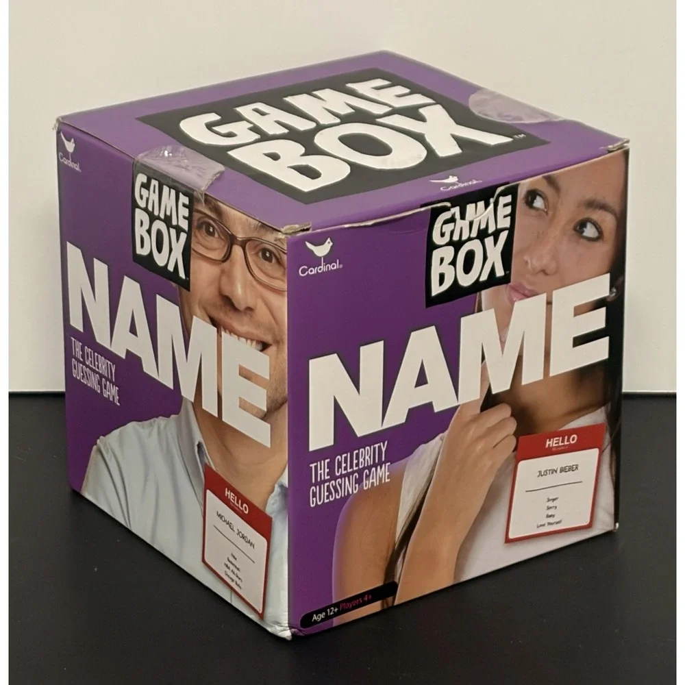 Cardinal Game Box Name‎ The Celebrity Guessing Game For Boys Girls Teen & Adults